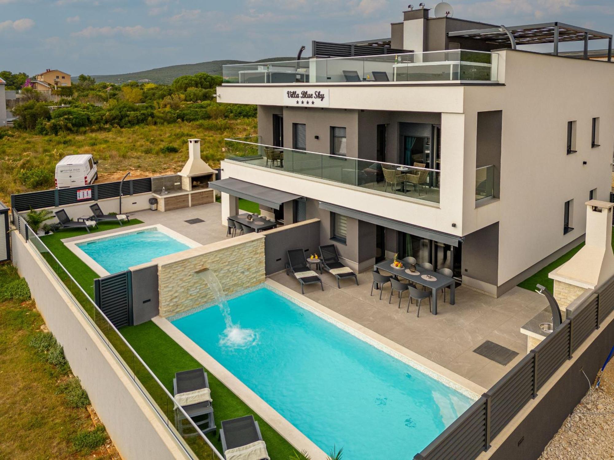 Villa Blue Sky 2 Zadarvillas Torrette Eksteriør billede