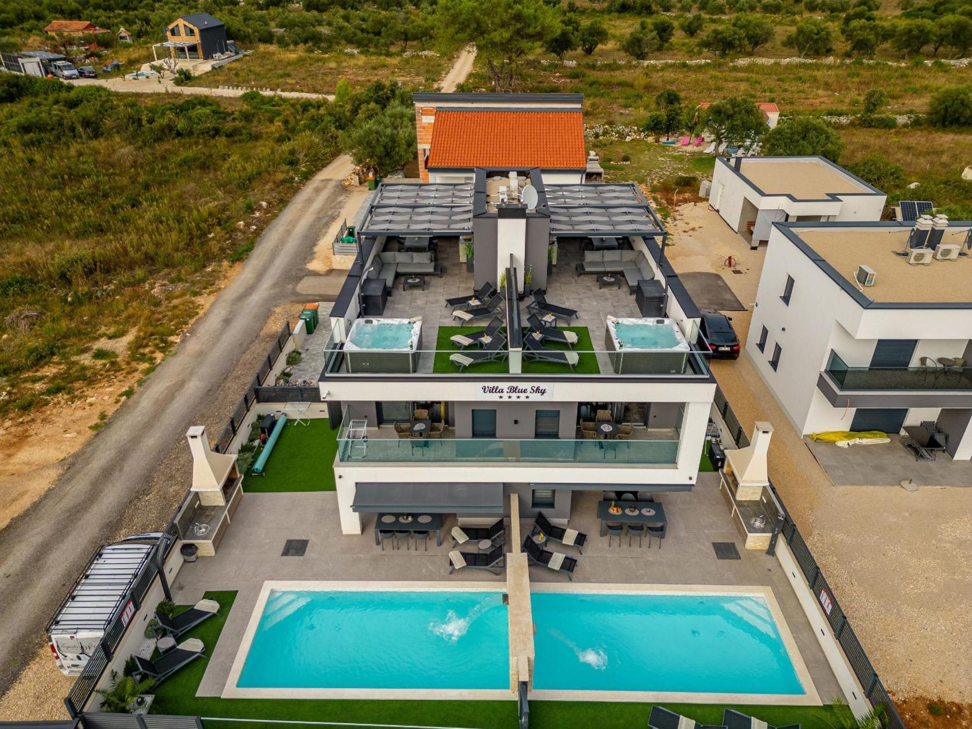 Villa Blue Sky 2 Zadarvillas Torrette Eksteriør billede